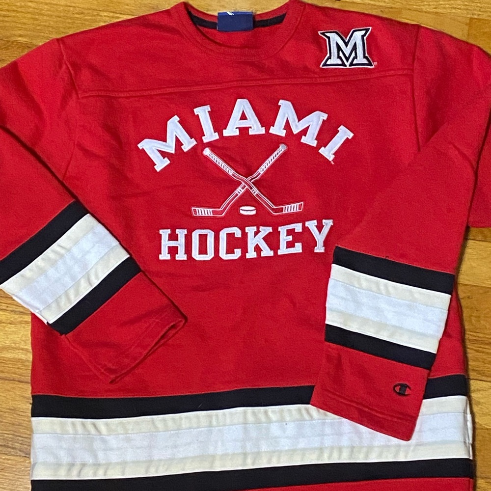 Vintage heritage Miami RedHawks hockey